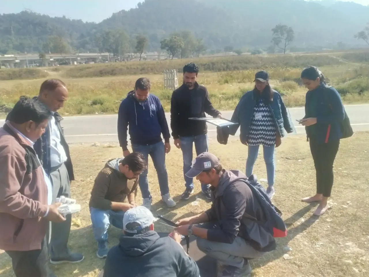 UG Civil Survey Camp 2022, photo 16 of 20