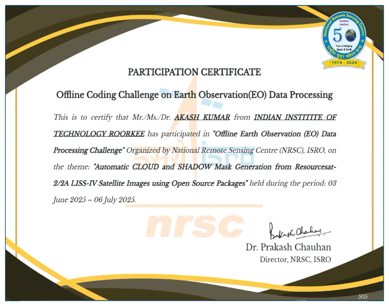 NRSC Offline Coding Challenge 2025, photo 2 of 21