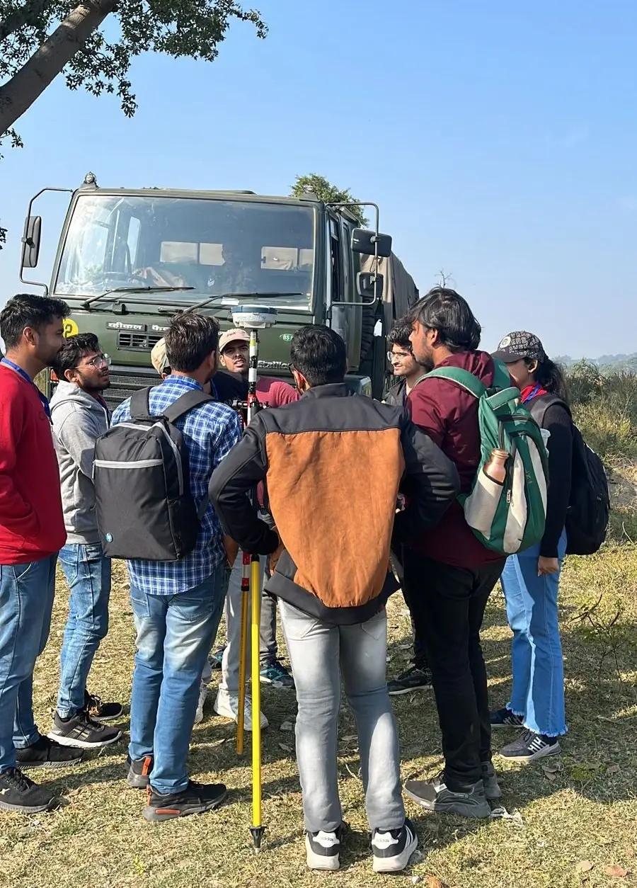 UG Civil Survey Camp 2022, photo 3 of 20