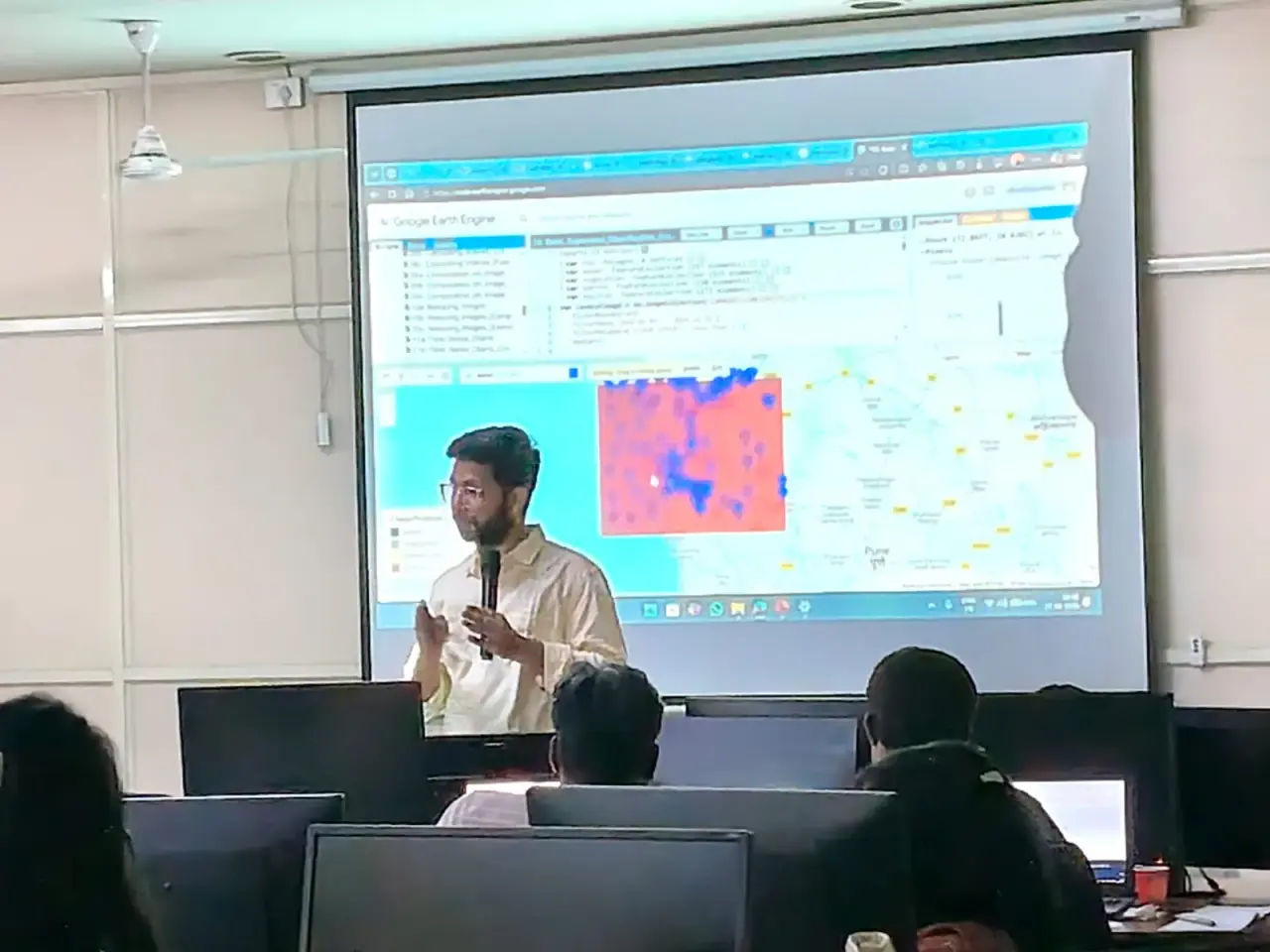 IN-SPACe Short-Term Course — Google Earth Engine Lecture, photo 4 of 5