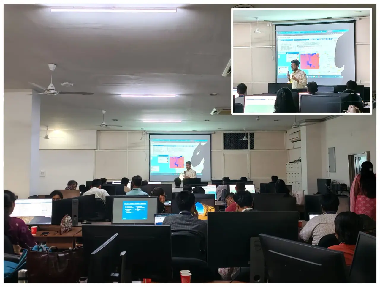IN-SPACe Short-Term Course — Google Earth Engine Lecture, photo 1 of 5
